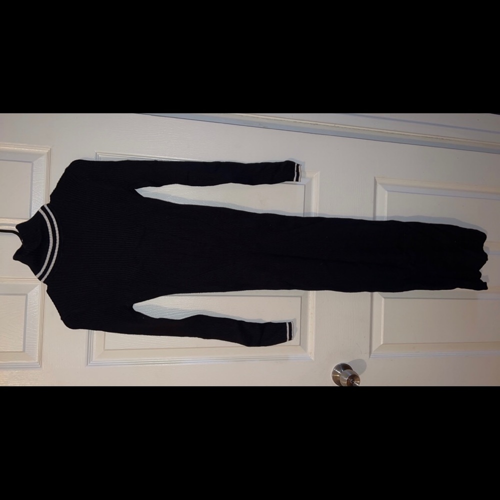 Turtleneck maxi dress